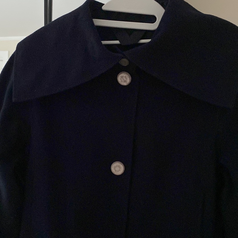 COPY - 🤍GORGEOUS 🤍MAX MARA 🤍 NAVY BLUE REVERSIBLE COAT🤍